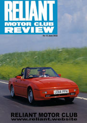 Reliant Motor Club Magazine Edition 12