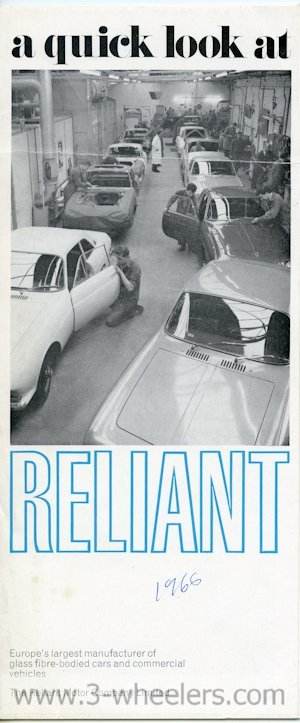 Reliant Brochure