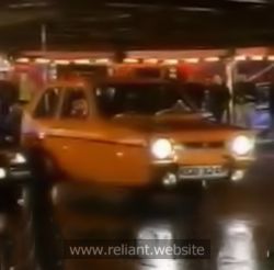 Reliant cars in TV adverts