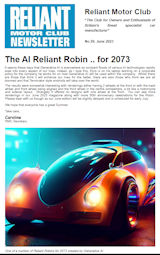 Reliant Motor Club Newsletter