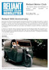 Reliant Motor Club Newsletter