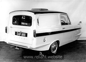 �TS Safari� Reliant Regal Supervan III
