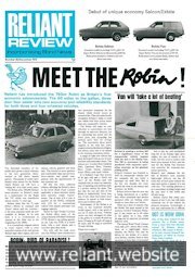Reliant Review 62