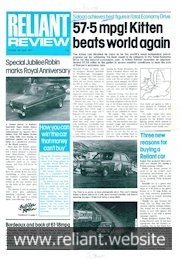 Reliant Review 80