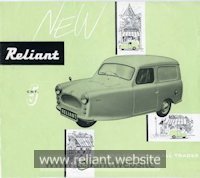 Reliant Regal Mk IV brochure