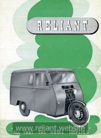 Reliant Regent Brochure