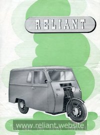 Reliant Regent Brochure