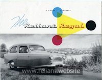 Reliant Regal Mk V brochure