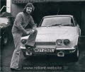 Noel Edmonds with his Scimitar GTE