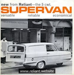 Know your Reliant Supervan